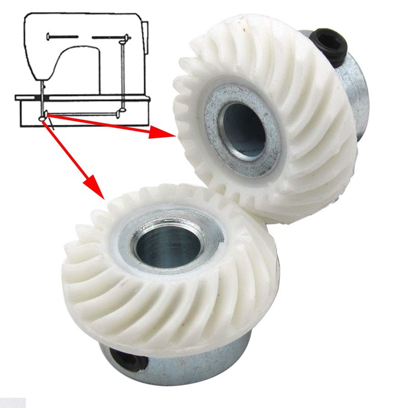 CKPSMS Brand - 1SET #103361AS Hook Gear Set Compatible with/Replacement for Singer Brand Angled 500 & 800 Series 513 533 534 543 - Image 2